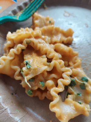 Golden Zucchini at Pasta La Fata in Columbia