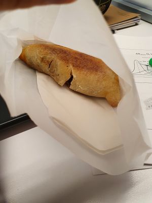 Empanada at Pinocchio in Montreal