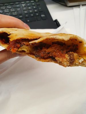 Empanada at Pinocchio in Montreal
