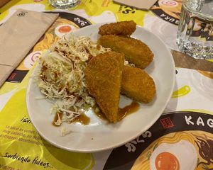 KABOCHA KOROKKE  at Ramen Kagura - Atocha in Madrid