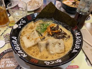 Miso vegano   at Ramen Kagura - Atocha in Madrid