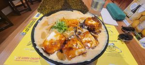 Vegan miso at Ramen Kagura - Atocha in Madrid