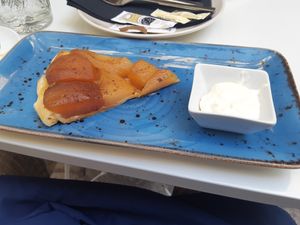 apple pie at Teapots in Madrid