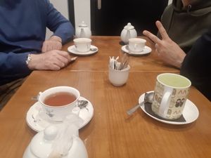 Teas for four at Teapots in Madrid