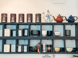 Stylish & minimalistic   at Teapots in Madrid