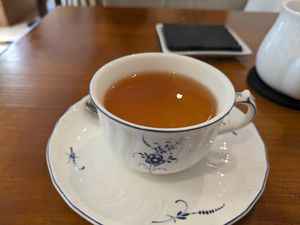 Darjeeling 2nd harvest (sweet black tea very easy to recommend) at Teapots in Madrid