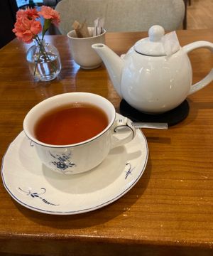 Organic rooibos at Teapots in Madrid
