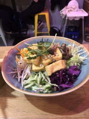 Mixed noodles   at Bonjour Vietnam in Brno