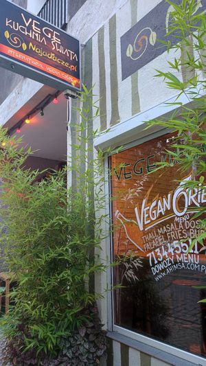 Vegan restaurant at Najadacze.pl - Vege Kuchnia Swiata in Wroclaw