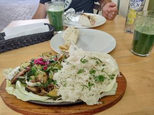 Asian dish at Najadacze.pl - Vege Kuchnia Swiata in Wroclaw
