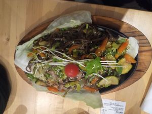 Vegetable bowl with pasta at Najadacze.pl - Vege Kuchnia Swiata in Wroclaw