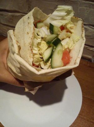 falafel at Najadacze.pl - Vege Kuchnia Swiata in Wroclaw