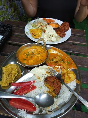 The best in Wroclaw😄kofta and thali at Najadacze.pl - Vege Kuchnia Swiata in Wroclaw