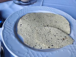 Papadum at Spice Fusion in Lanzarote