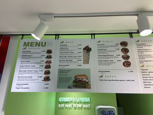   at Green Burger in Riga