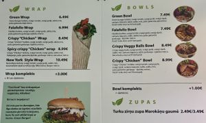   at Green Burger in Riga