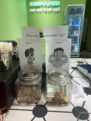   at Green Burger in Riga