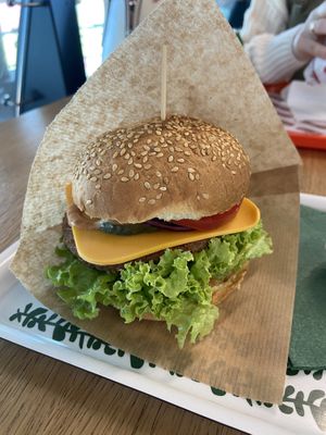   at Green Burger in Riga