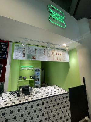   at Green Burger in Riga