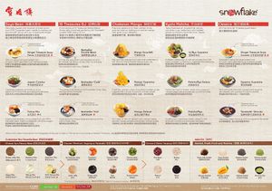 Try them all if you can! at Snowflake in Petaling Jaya