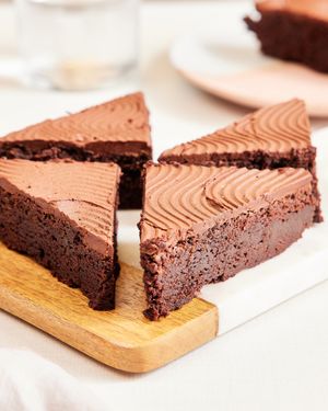 Frosted Brownies at Milk Street Cafe in Boston