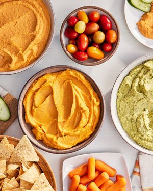 Hummus Platter at Milk Street Cafe in Boston