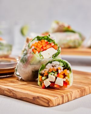 Tofu Spring Rolls at Milk Street Cafe in Boston