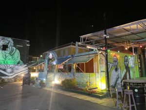 Outside  at Bario in Willemstad