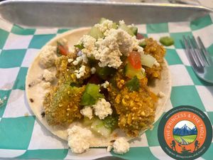 Fried Avocado Taco  at Westside Cantina in Colorado Springs