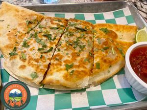 Jackfruit Quesadilla  at Westside Cantina in Colorado Springs