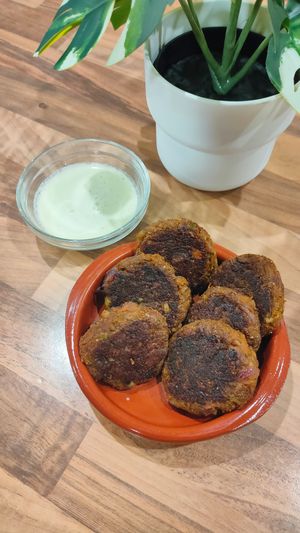 Tapas: samosas garam masala at Veggie Bean in Mallorca