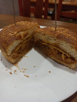 Pulled pork at Veggie Bean in Mallorca