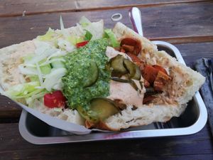 Dicker Schmidt with Veggies at Der Dicke Schmidt - Neustadt in Dresden