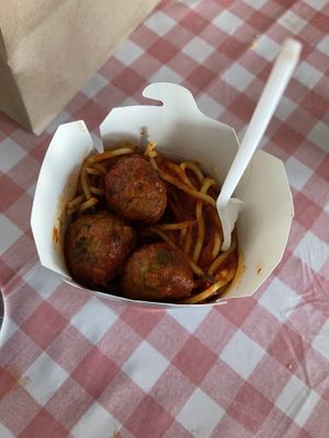 Small  at Mom's Spaghetti in Detroit