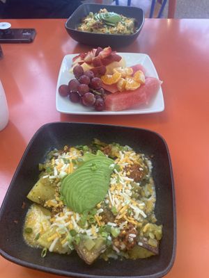   at Three Bird Cafe in Eureka Springs