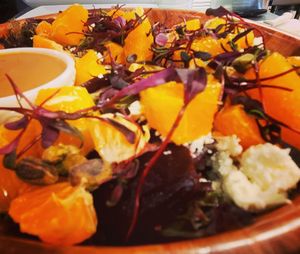Smoked Beet Citrus Salad at Three Bird Cafe in Eureka Springs