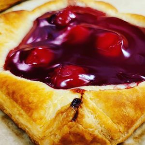 Cherry Danish  at Three Bird Cafe in Eureka Springs