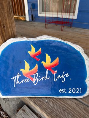  at Three Bird Cafe in Eureka Springs