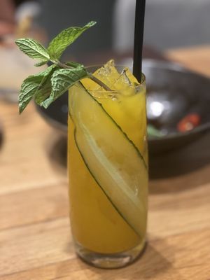 Healthy, Wealthy, And Wise —very minty  at Traveler's Table in Houston