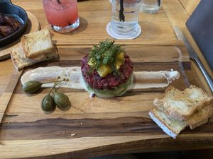   at Traveler's Table in Houston