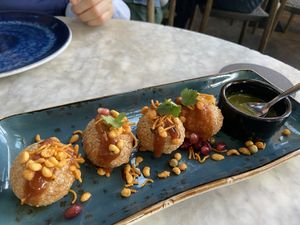   at Traveler's Table in Houston