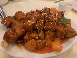 Pineapple Delight   at Po Kong Vegetarian Restaurant in Vancouver