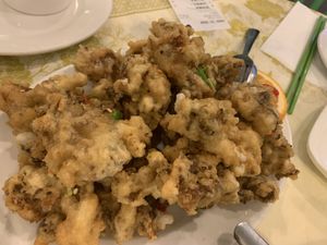 Oyster Mushrooms   at Po Kong Vegetarian Restaurant in Vancouver