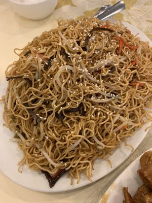 Noodles  at Po Kong Vegetarian Restaurant in Vancouver
