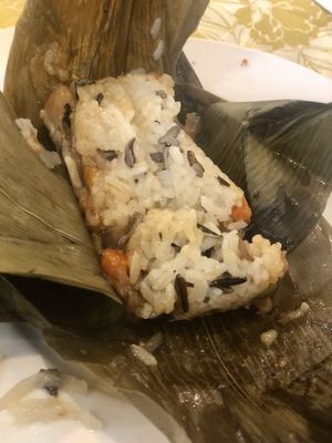 Sticky rice wrap  at Po Kong Vegetarian Restaurant in Vancouver