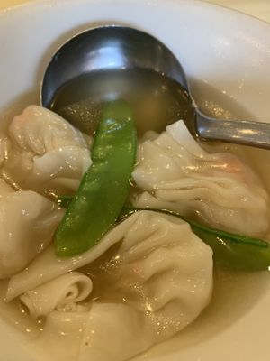 Wonton Soup!  at Po Kong Vegetarian Restaurant in Vancouver