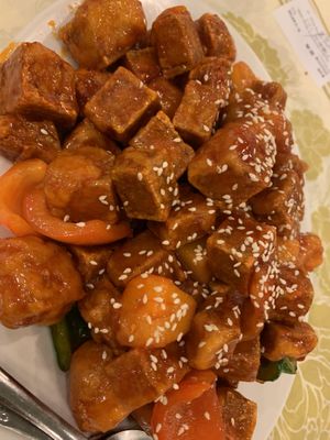 Pineapple Delight  at Po Kong Vegetarian Restaurant in Vancouver