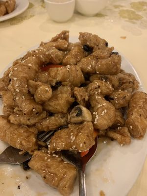 Bean curd  at Po Kong Vegetarian Restaurant in Vancouver