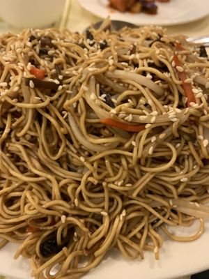 Noodles  at Po Kong Vegetarian Restaurant in Vancouver