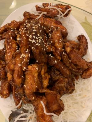 Shitake mushrooms  at Po Kong Vegetarian Restaurant in Vancouver